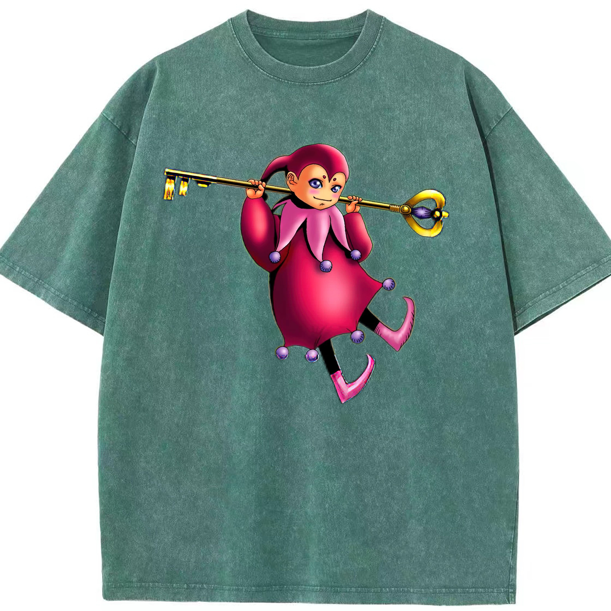 （画像用） 遊☆戯☆王 Yu-Gi-Oh! 綿100% ヴィンテージ風 半袖Tシャツ（フロントプリント）